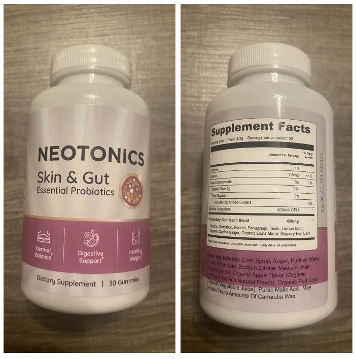 Real Bottle Of Neotonics