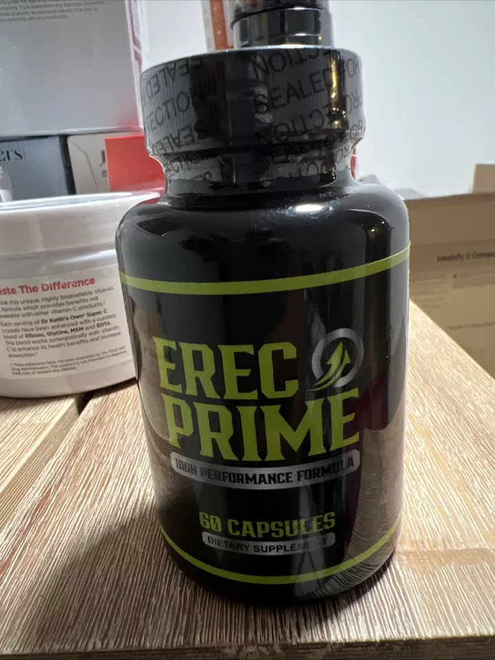 Real bottle of ErecPrime