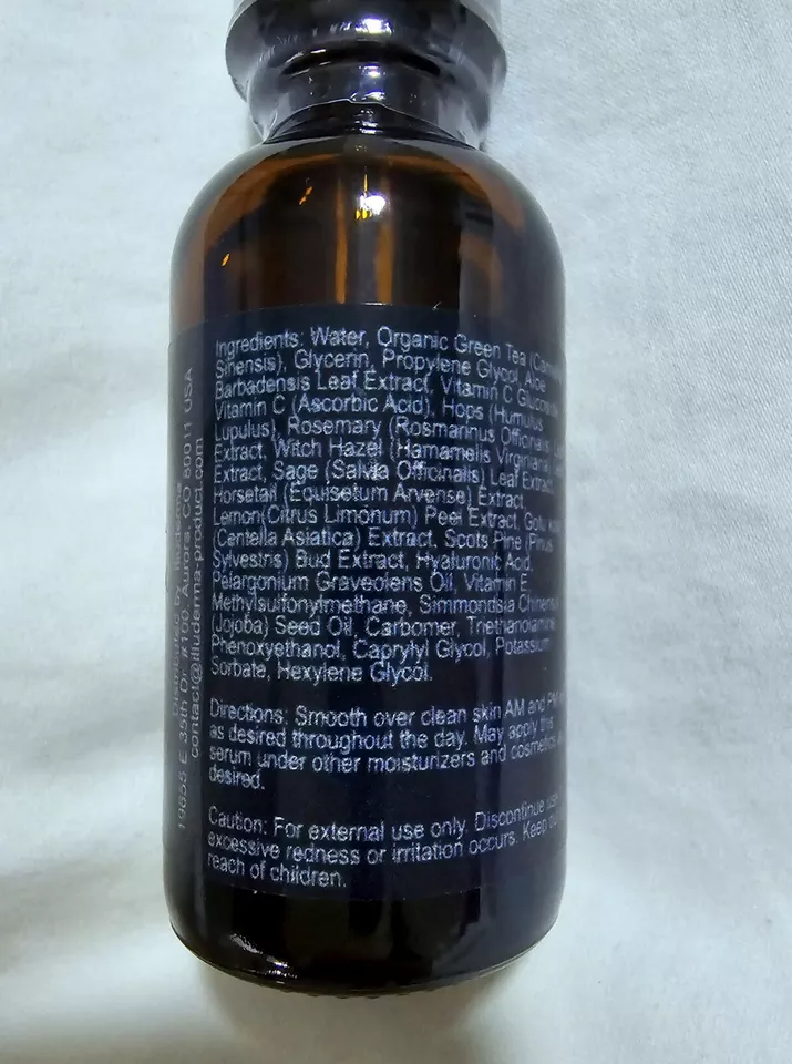 REAL BOTTLE OF ILLUDERMA